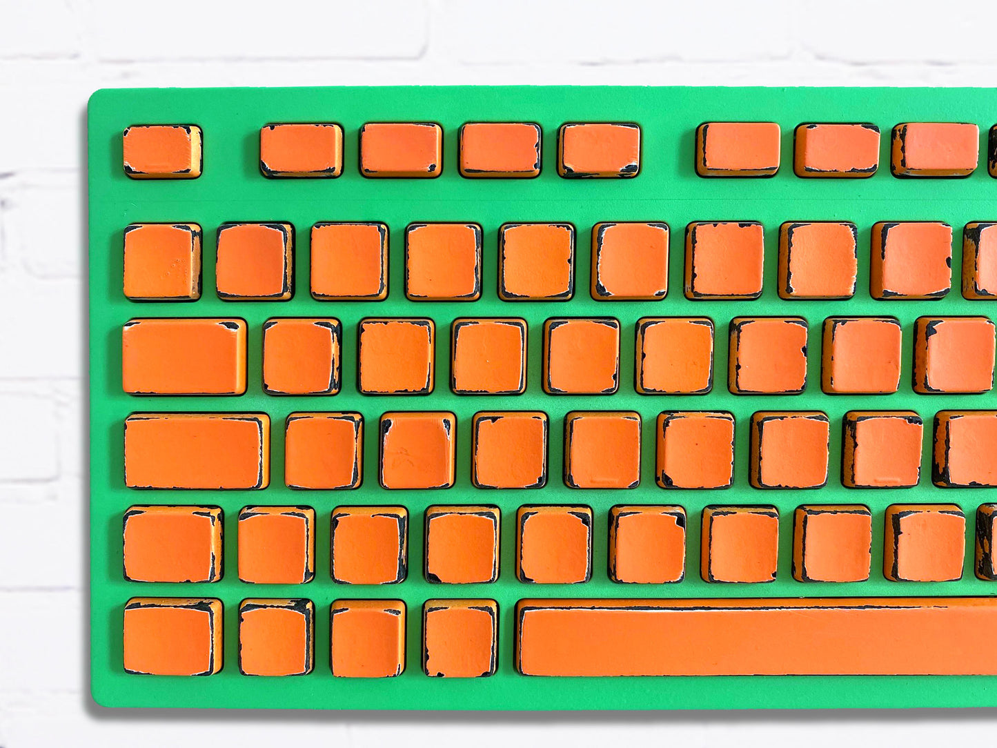 KEYBOARD green + orange